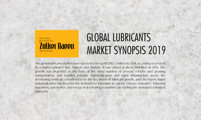 Global lubricants market